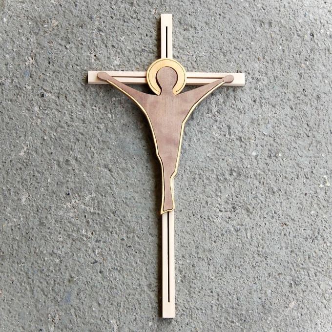Moderný Drevený Kríž-drevený kríž-darček kríž-kresťanské darčeky