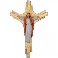 Zmŕtvychvstalý Ježiš na lúčovom kríži