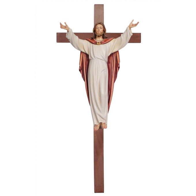 Vzkriesený Kristus na kríži