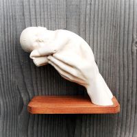 Newborn baby gift wooden decoration 4