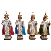 Pražské Jezuliatko drevená socha