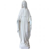 Nepoškvrnená Panna Mária zo sklolaminátu do exteriéru