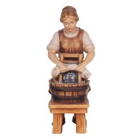 Pastierka s pračkou pre betlehem - Vidiecky