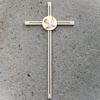 Drevený Kríž s Holubicou k Birmovke-drevený kríž-kríž s holubicou-kríž k birmovke-kresťanské darčeky