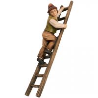 Pastier na rebríku drevená figúrka soška do Betlehema