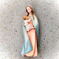 Panna Mária Matka Božia s dieťaťom drevená soška
