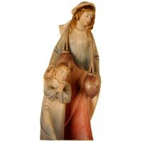 Nosička vody a modliaci chlapec drevená figúrka soška do Betlehema