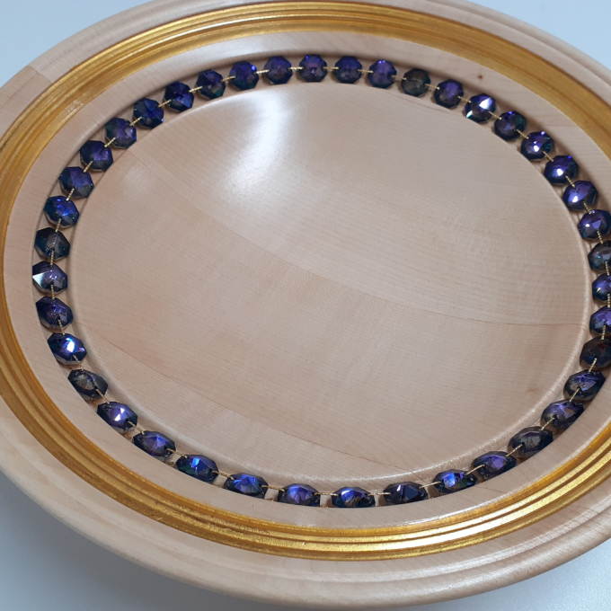 Drevená misa Heliotrope