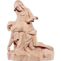Ježiš v náručí Panny Márie Pieta z lipového dreva