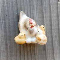 Nativity Animals hen with chicks for wooden african nativity set