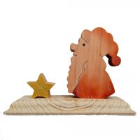 Drevený Santa Vianočná Dekorácia-vianočná dekorácia-drevený santa-vianočný darček-vianočná dekorácia