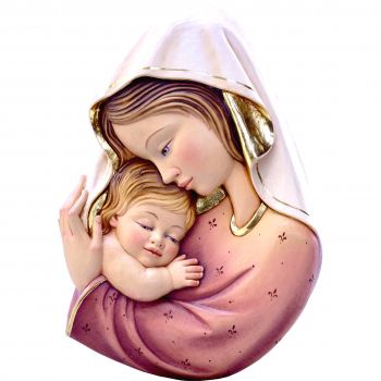 Panna Mária s dieťaťom reliéf