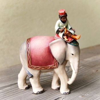 Bellboy with Elephant for wooden African nativity set